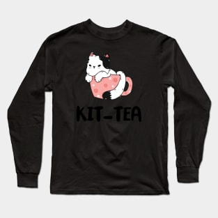 Kit-Tea Long Sleeve T-Shirt